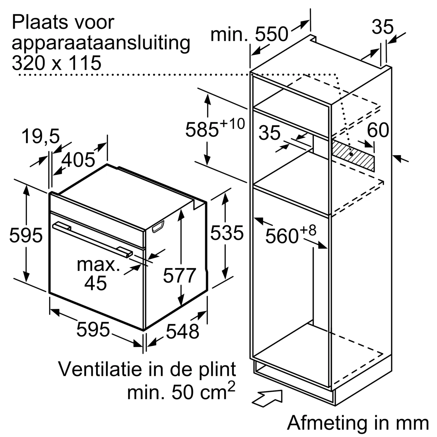 Serie 8 Bosch AccentLine combi magnetron oven 60 x 60 cm RVS - Afbeelding 5